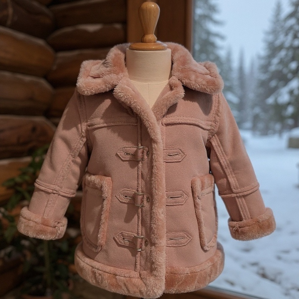 Jordan Craig Blush Pink Kids Puffer Coat